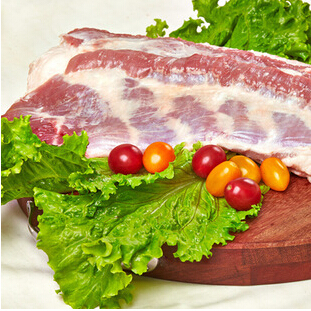 鲜肉批发-冷鲜肉排酸灭菌肉有机新鲜土猪肉 五花肉20元/千克 猪头肉图片_高清图_细节图